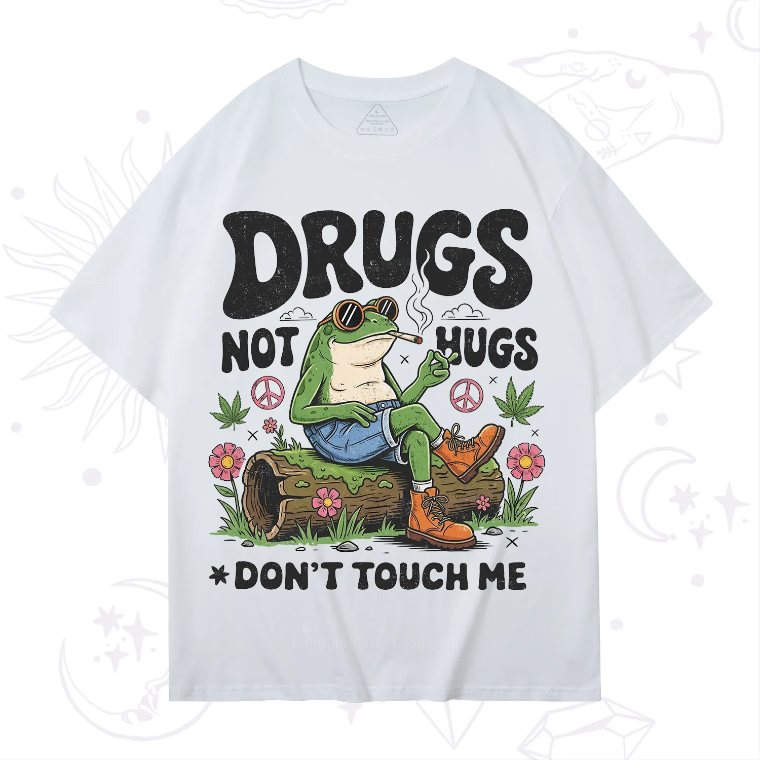 Purplehecate Drugs Not Hugs T-Shirt