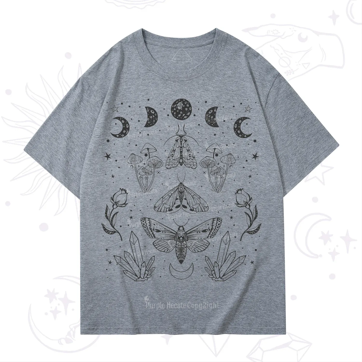 Purplehecate Mystical Moth T-Shirt