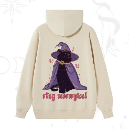 Purplehecate Stay Meowgical Cat Hoodie
