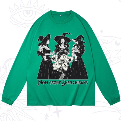 Purplehecate Mom Group Shenanigans Long Sleeve T-Shirt