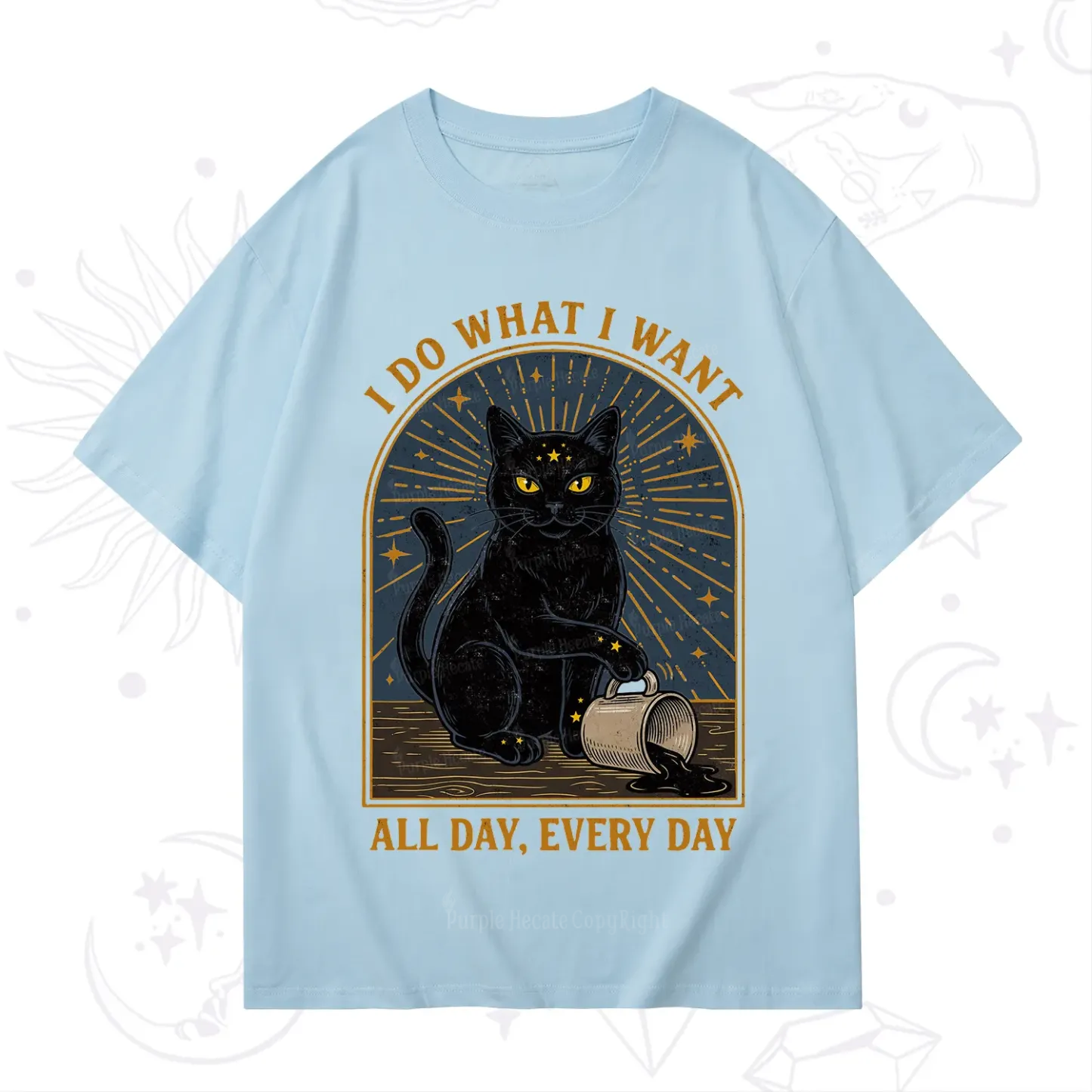 Purplehecate I Do What I What All Day T-Shirt