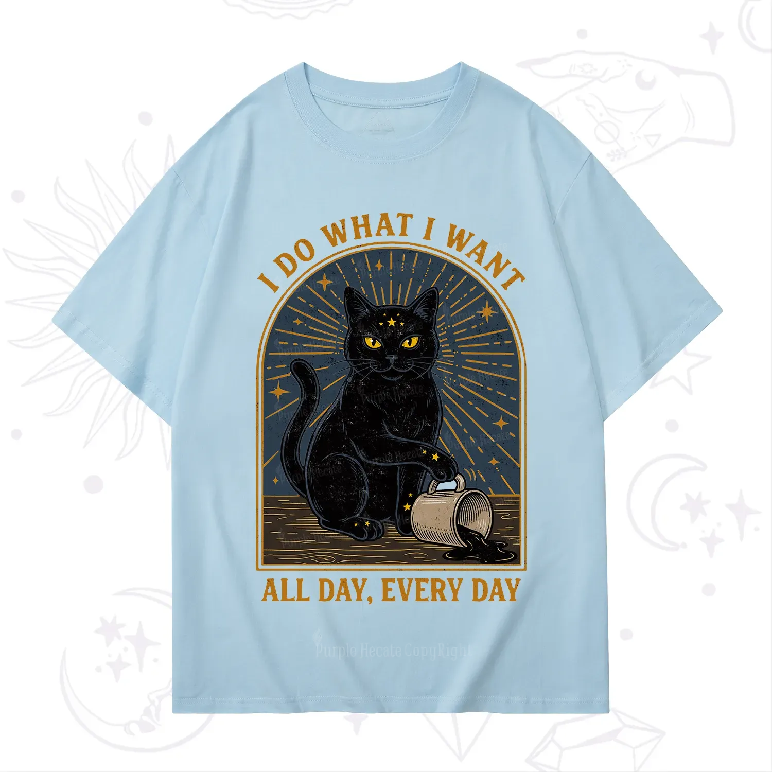 Purplehecate I Do What I What All Day T-Shirt