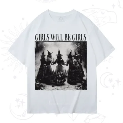 Purplehecate Girl Will Be Girl Witch T-Shirt