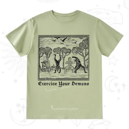 Purplehecate Exercise Your Demons T-Shirt