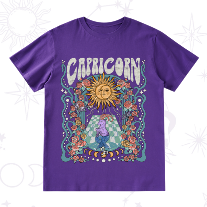 Purplehecate Capricorn Spirit Zodiac T-Shirt