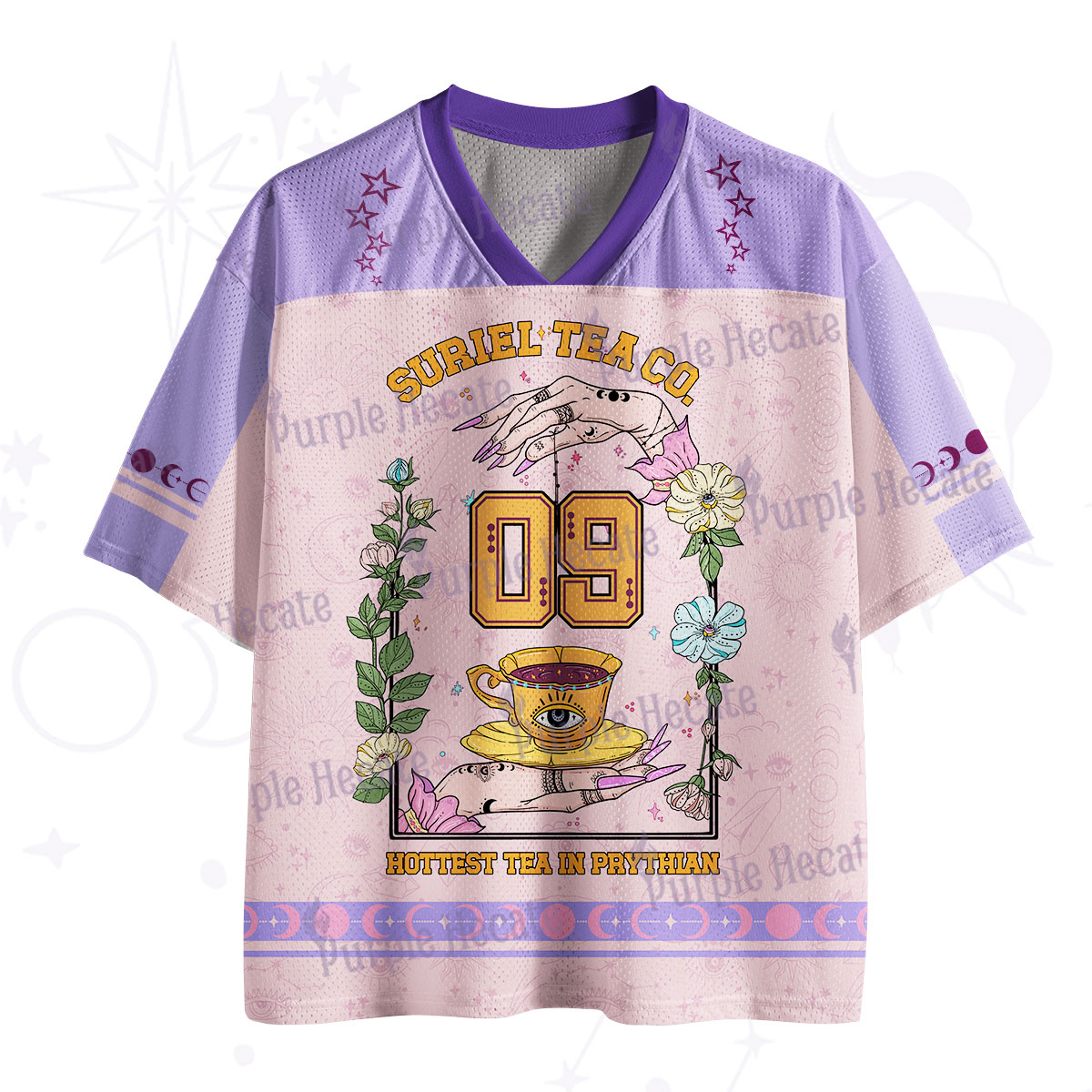 Purplehecate The Hottest Tea in Prythian Mesh Jersey