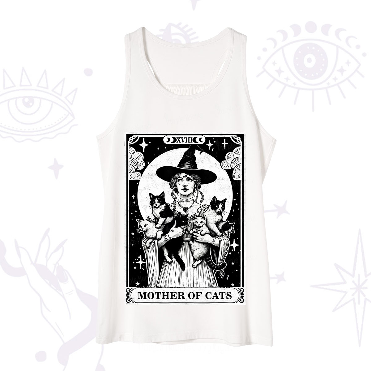 Purplehecate The Mother of Cats Tarot Tank