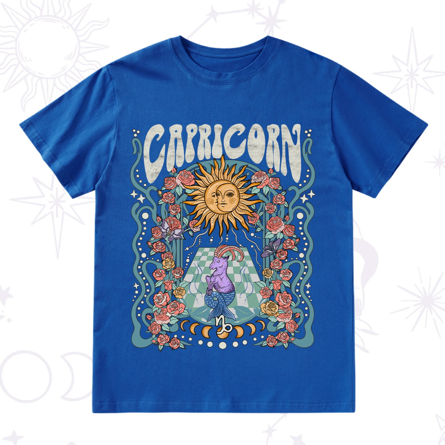 Purplehecate Capricorn Spirit Zodiac T-Shirt