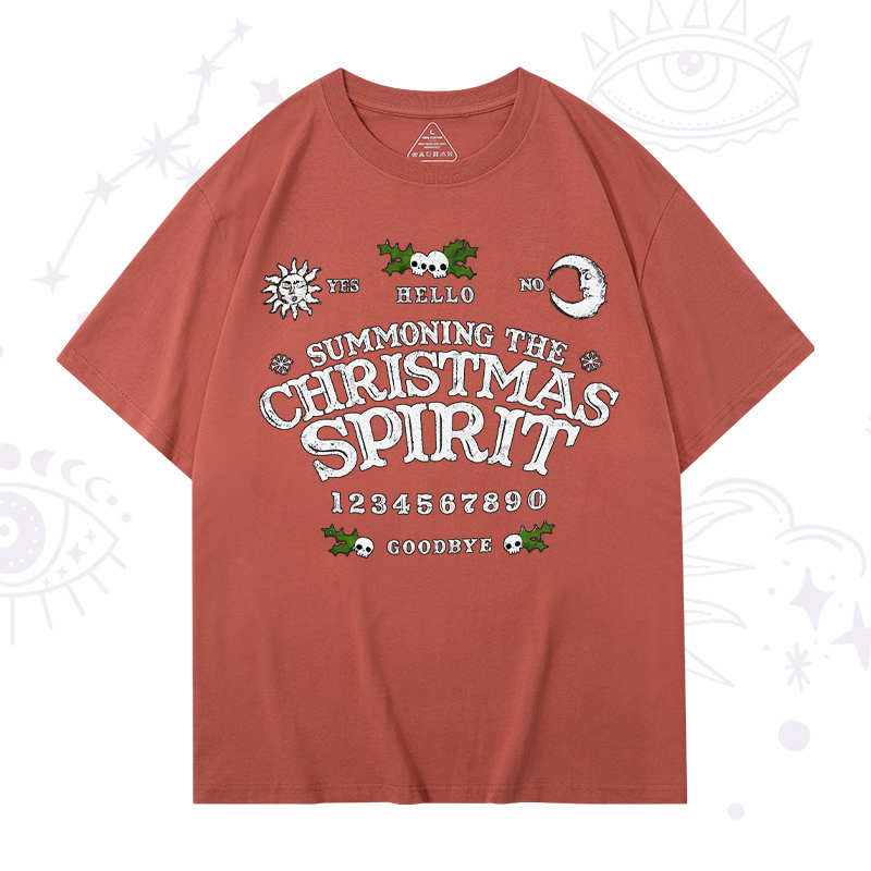 Purplehecate Summon The Christmas Spirit T-Shirt