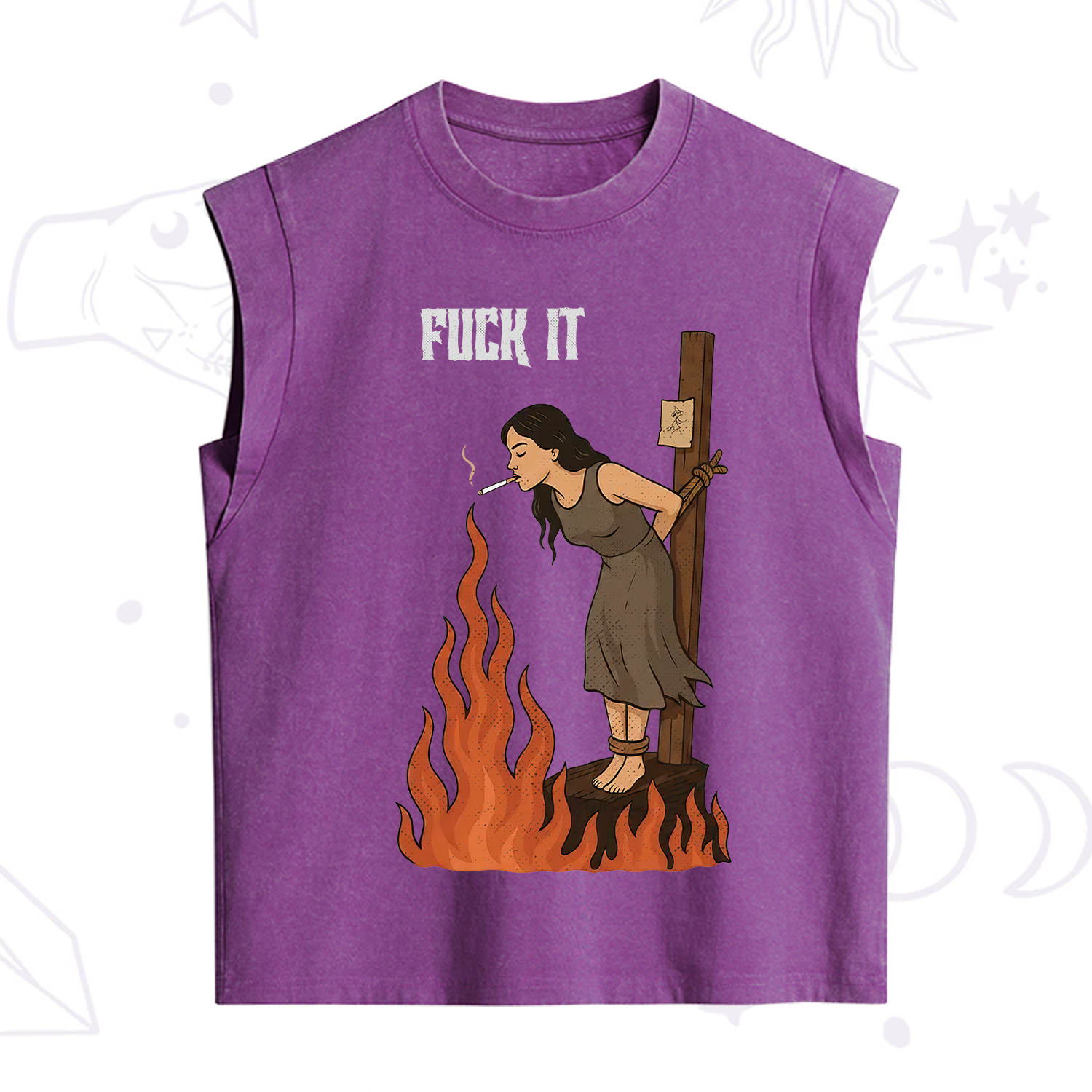 Purplehecate F*ck It Witch Vintage Washed Tank