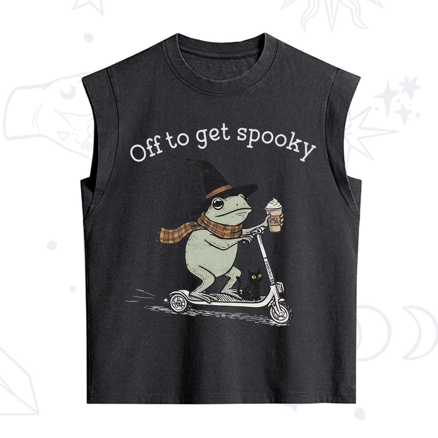 Purplehecate Off to get Spooky Halloween Forg Vintage Washed Tank