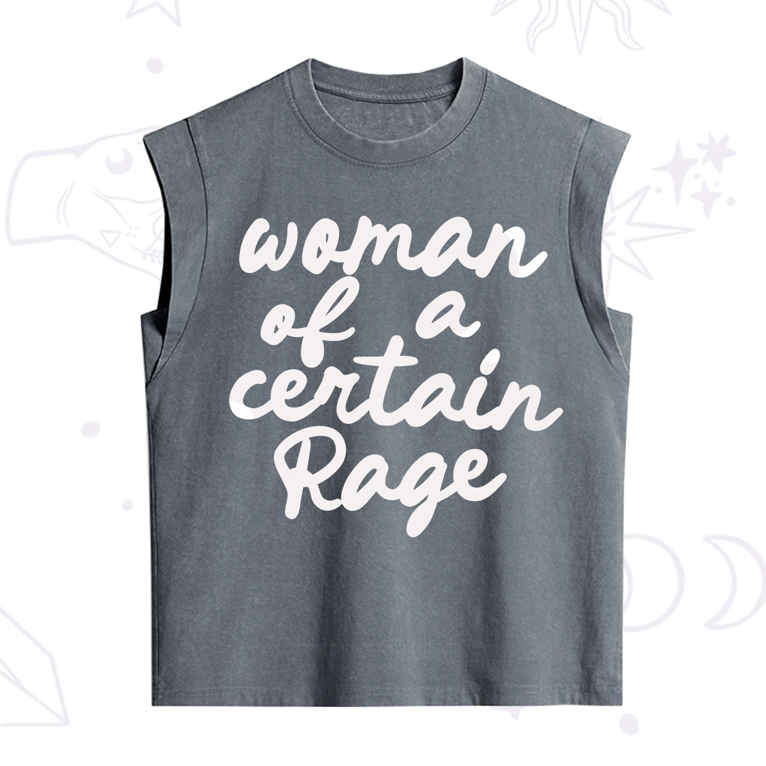 Purplehecate Women of a Certain Rage Vintage Washed Tank