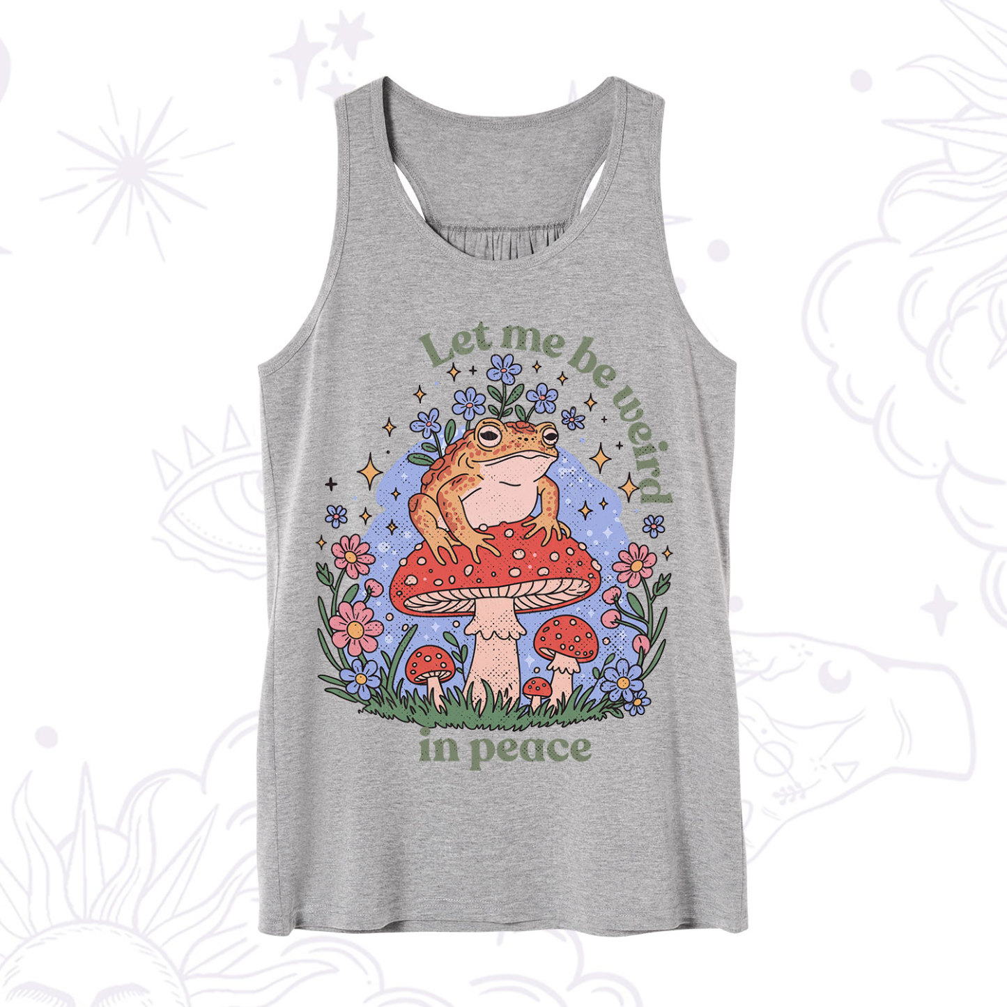 Purplehecate Let Me Be Weird In Peace Frog Tank
