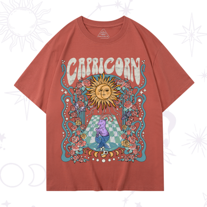Purplehecate Capricorn Spirit Zodiac T-Shirt