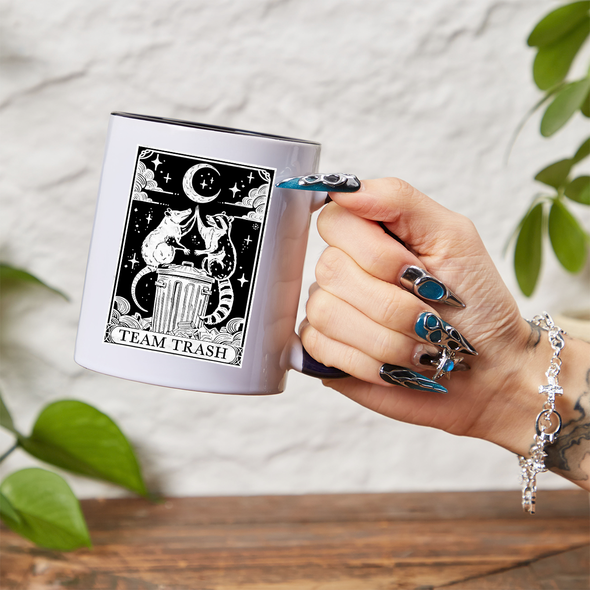 Purplehecate The Team Trash Tarot Mug