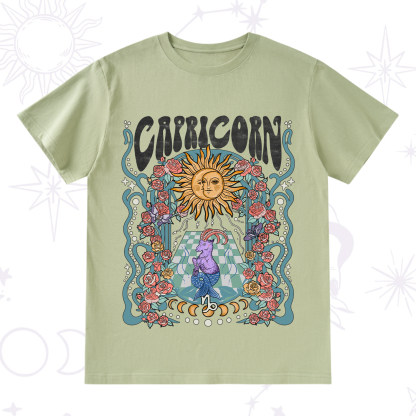 Purplehecate Capricorn Spirit Zodiac T-Shirt