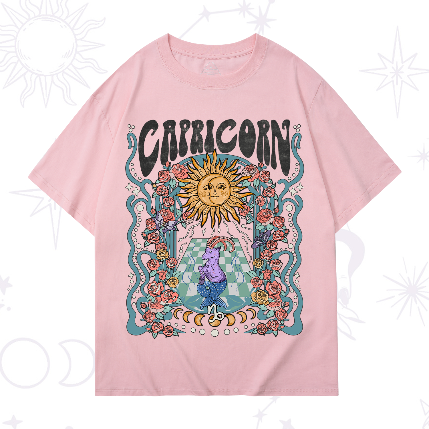 Purplehecate Capricorn Spirit Zodiac T-Shirt