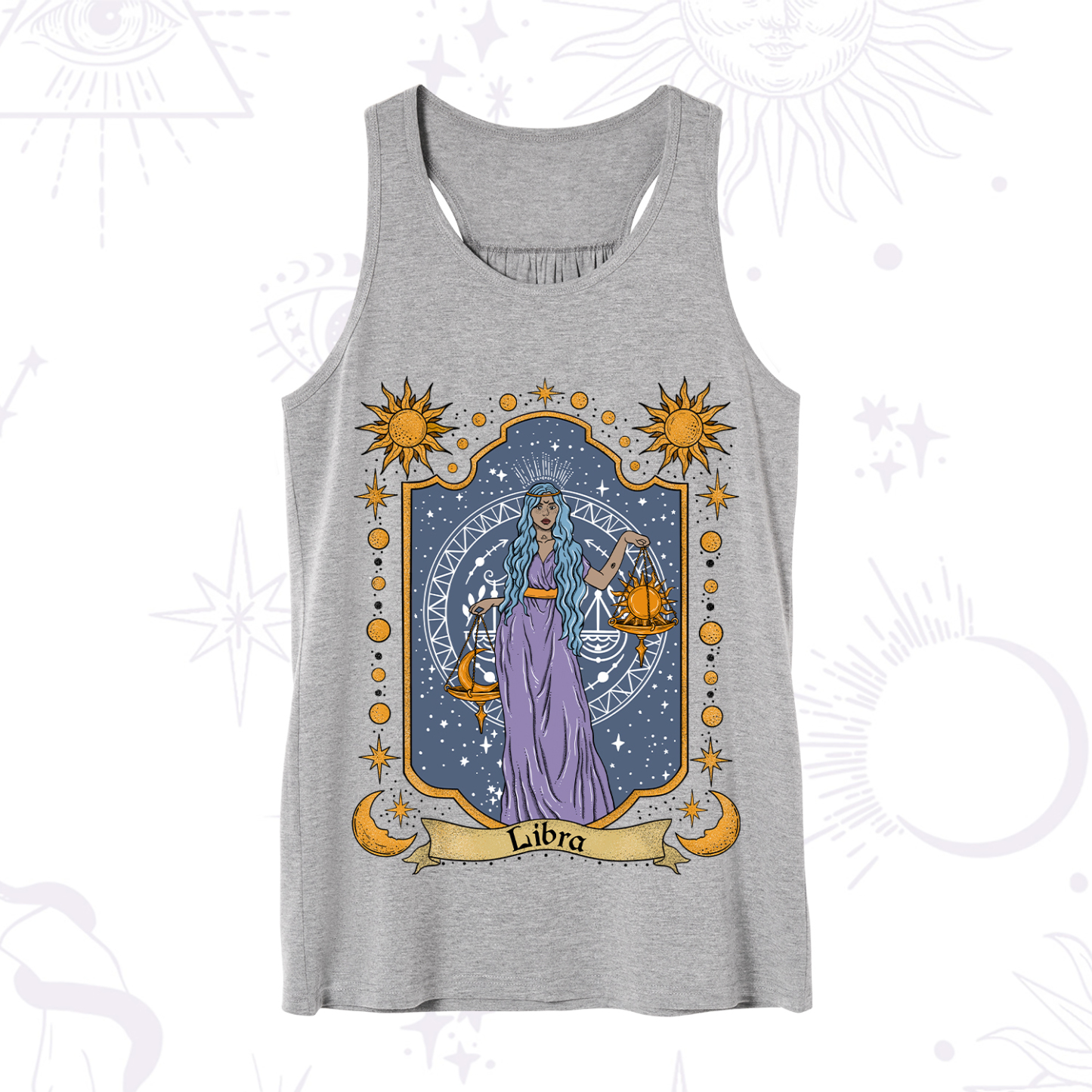 Purplehecate Libra Zodiac Tank