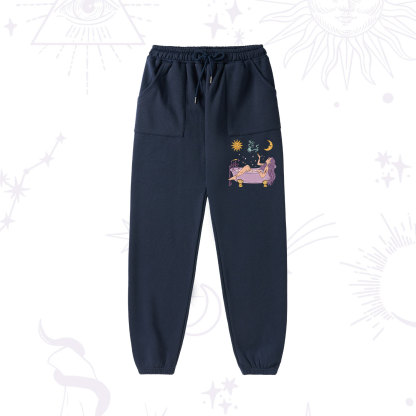 Purplehecate The High Priestess Tarot Fleece Hoodie Suit