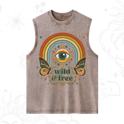 Purplehecate Wild And Free Washed Tank