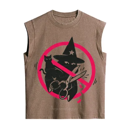Purplehecate Break the Spell Witch Vintage Washed Tank