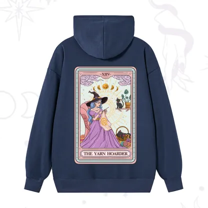 Purplehecate The Yarn Hoarder Tarot Hoodie
