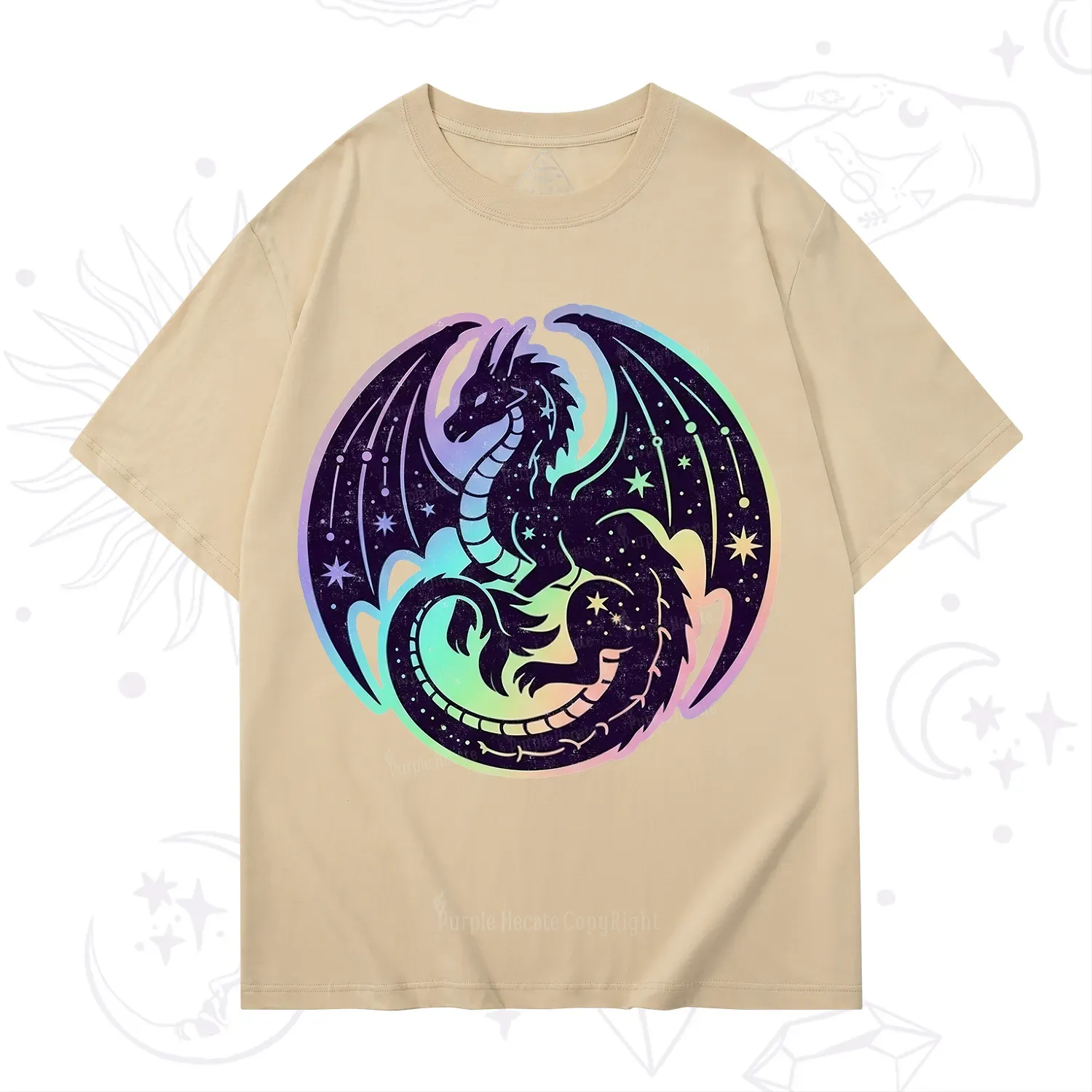 Purplehecate Cosmic Dragon T-Shirt