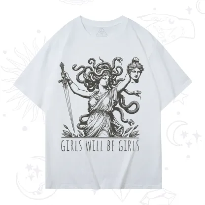 Purplehecate Girls Will Be Girls Medusa T-Shirt