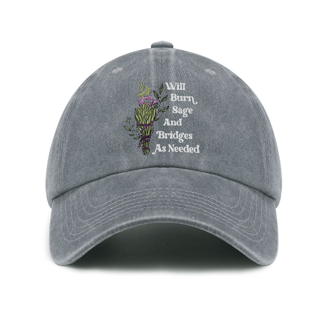 Purplehecate Will Burn Sage and Bridges Baseball Cap