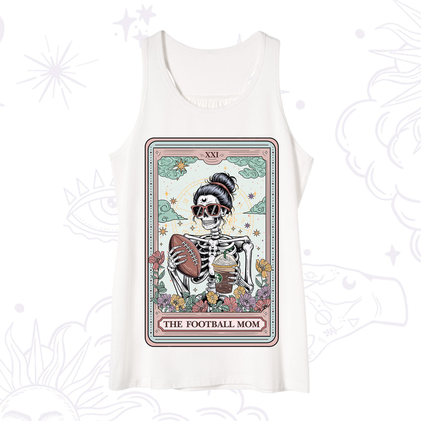 Purplehecate The Football Mom Tarot Tank