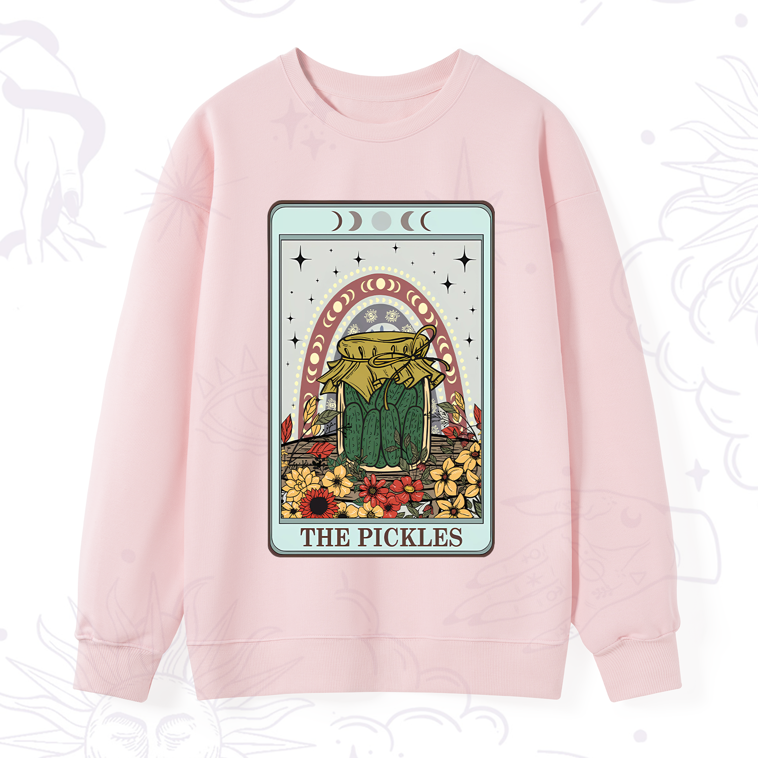 Purplehecate The Pickles Tarot Sweatshirt