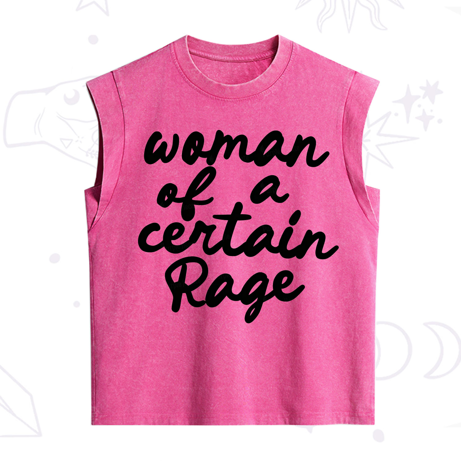 Purplehecate Women of a Certain Rage Vintage Washed Tank