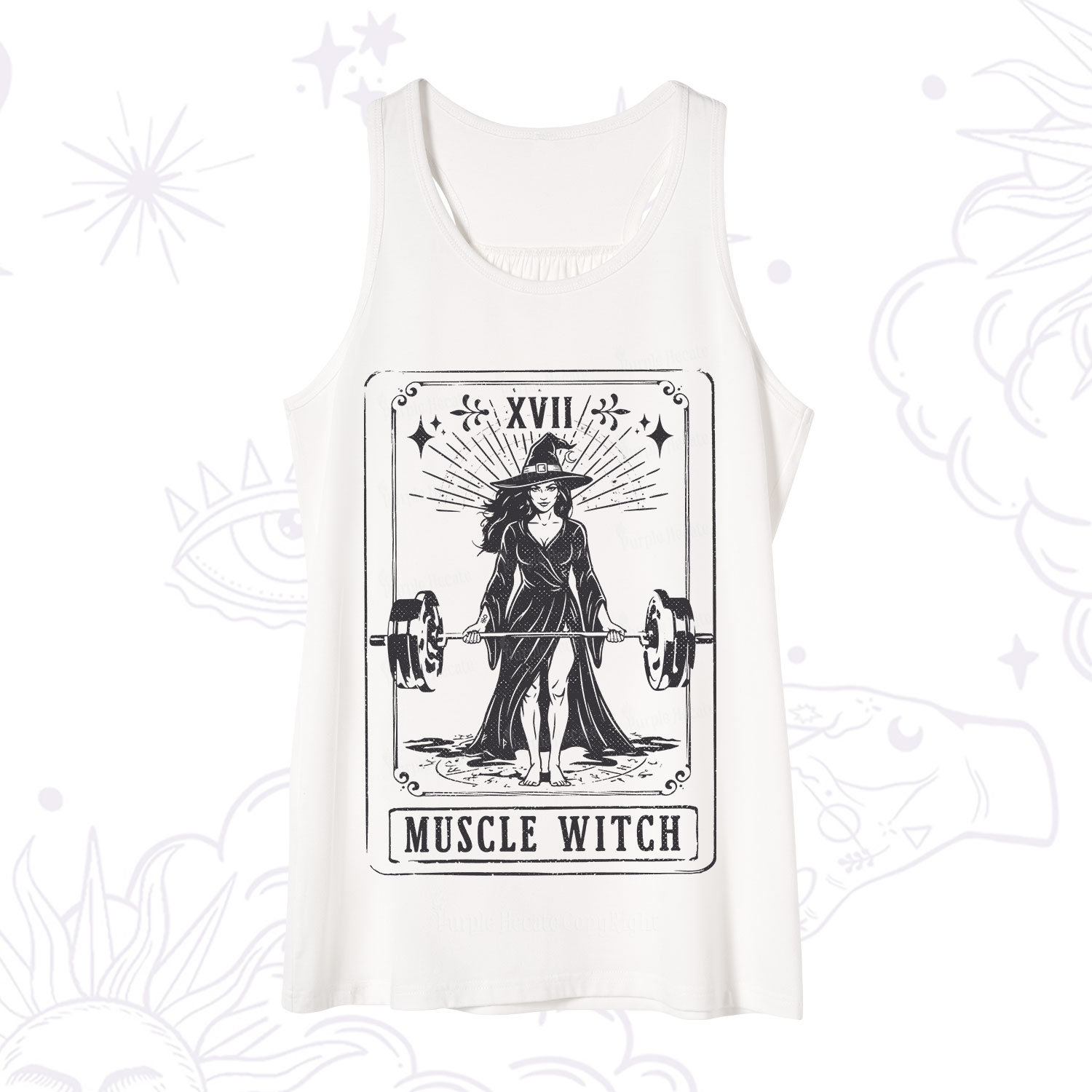 Purplehecate The Muscle With Tarot Tank