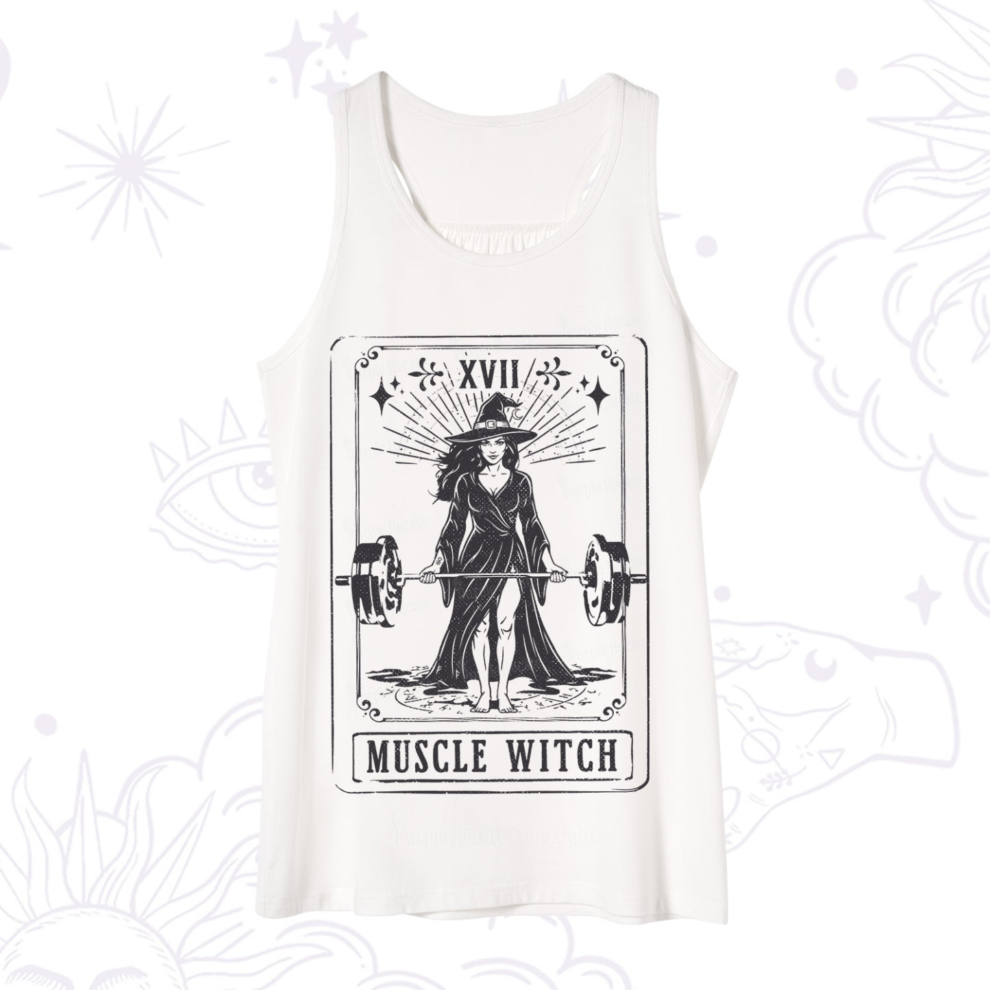 Purplehecate The Muscle With Tarot Tank