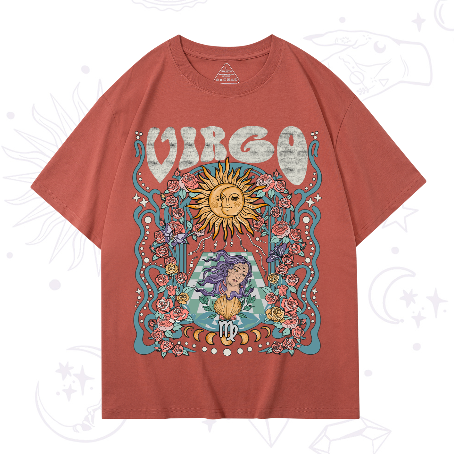 Purplehecate Virgo Spirit Zodiac T-Shirt