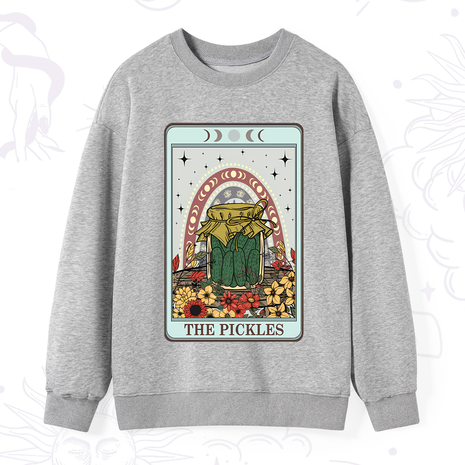 Purplehecate The Pickles Tarot Sweatshirt