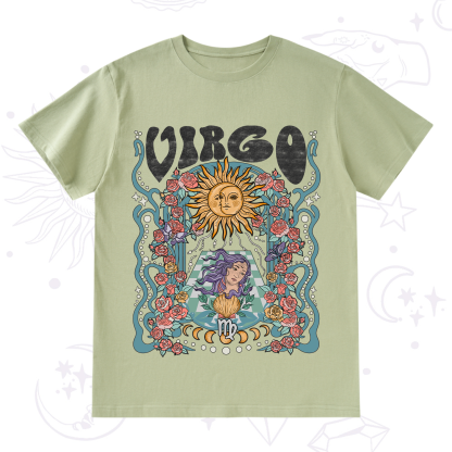 Purplehecate Virgo Spirit Zodiac T-Shirt