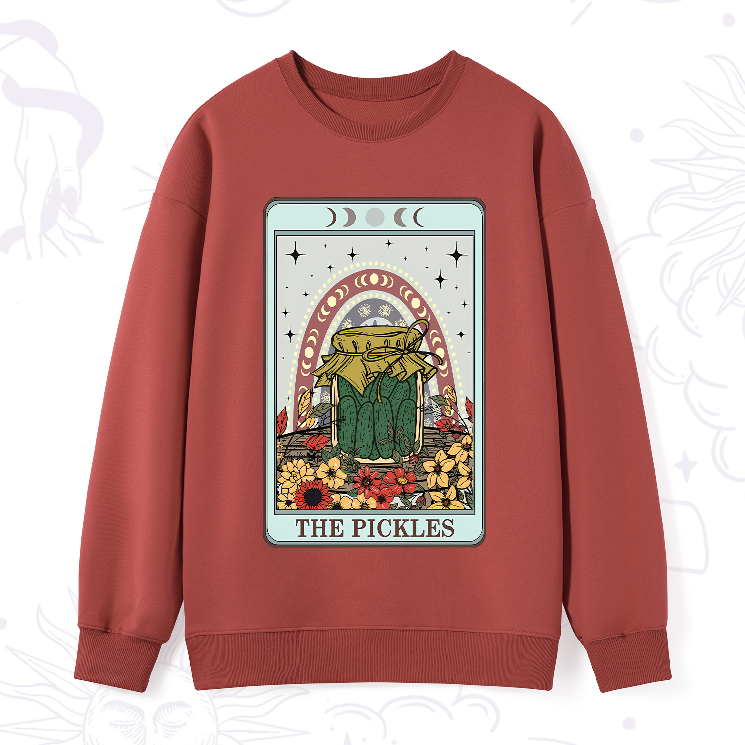 Purplehecate The Pickles Tarot Sweatshirt