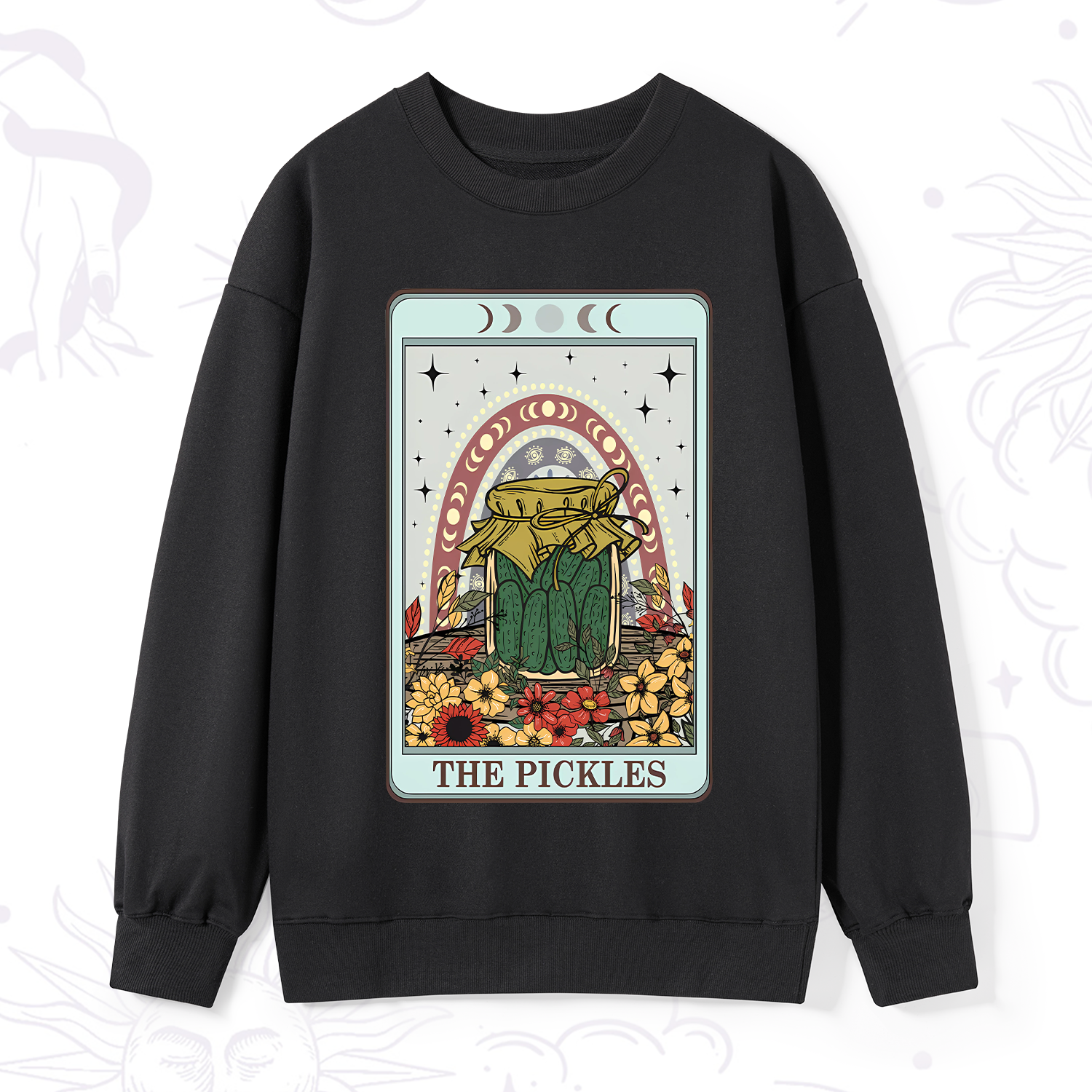 Magic Purplehecate The Pickles Tarot Sweatshirt