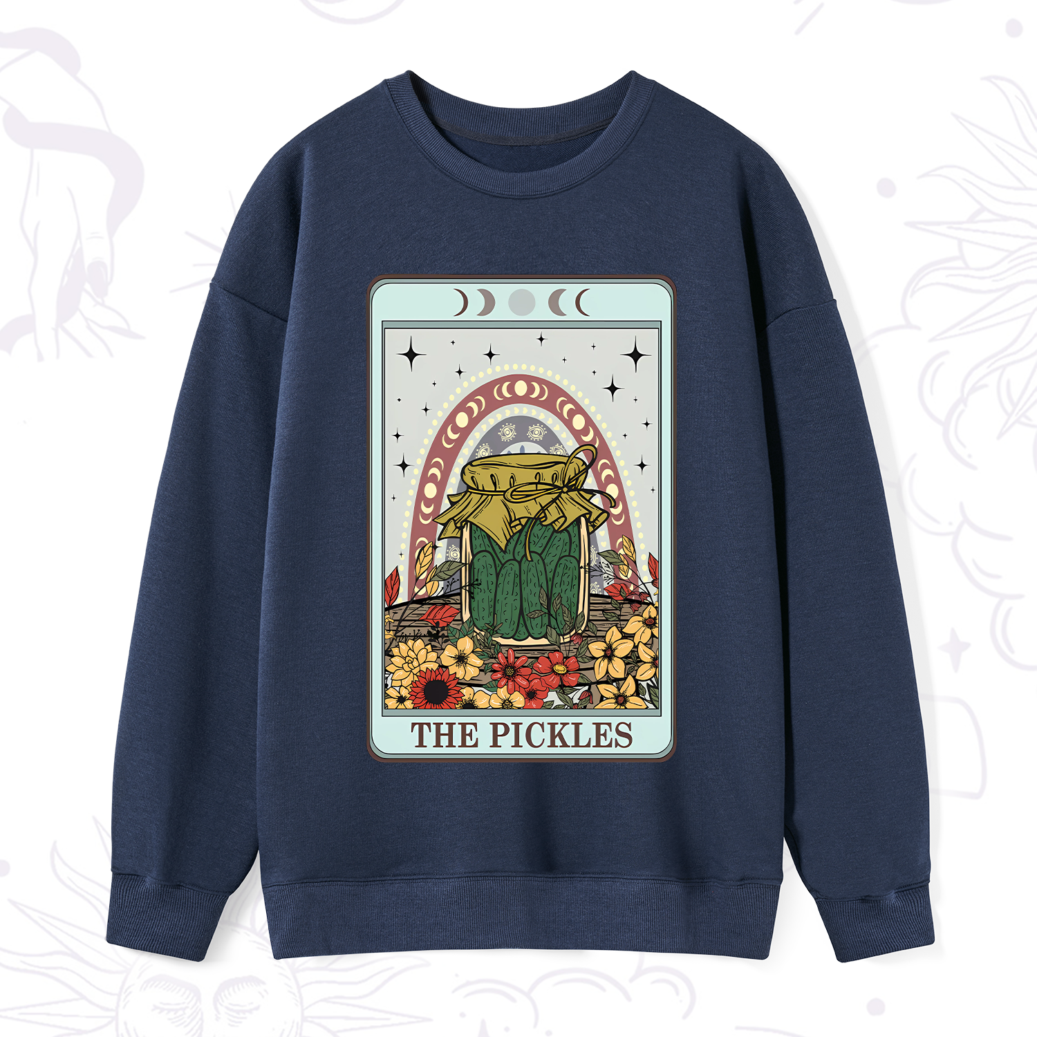 Purplehecate The Pickles Tarot Sweatshirt