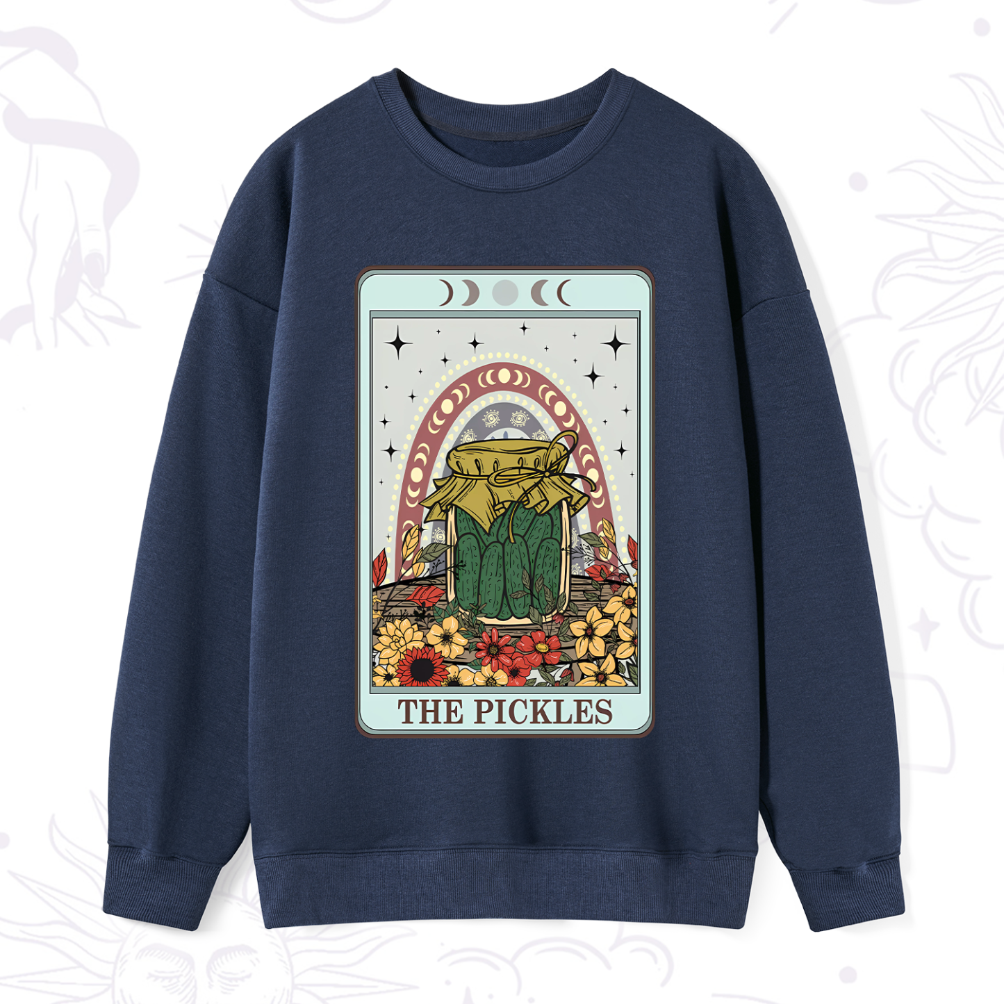 Purplehecate The Pickles Tarot Sweatshirt