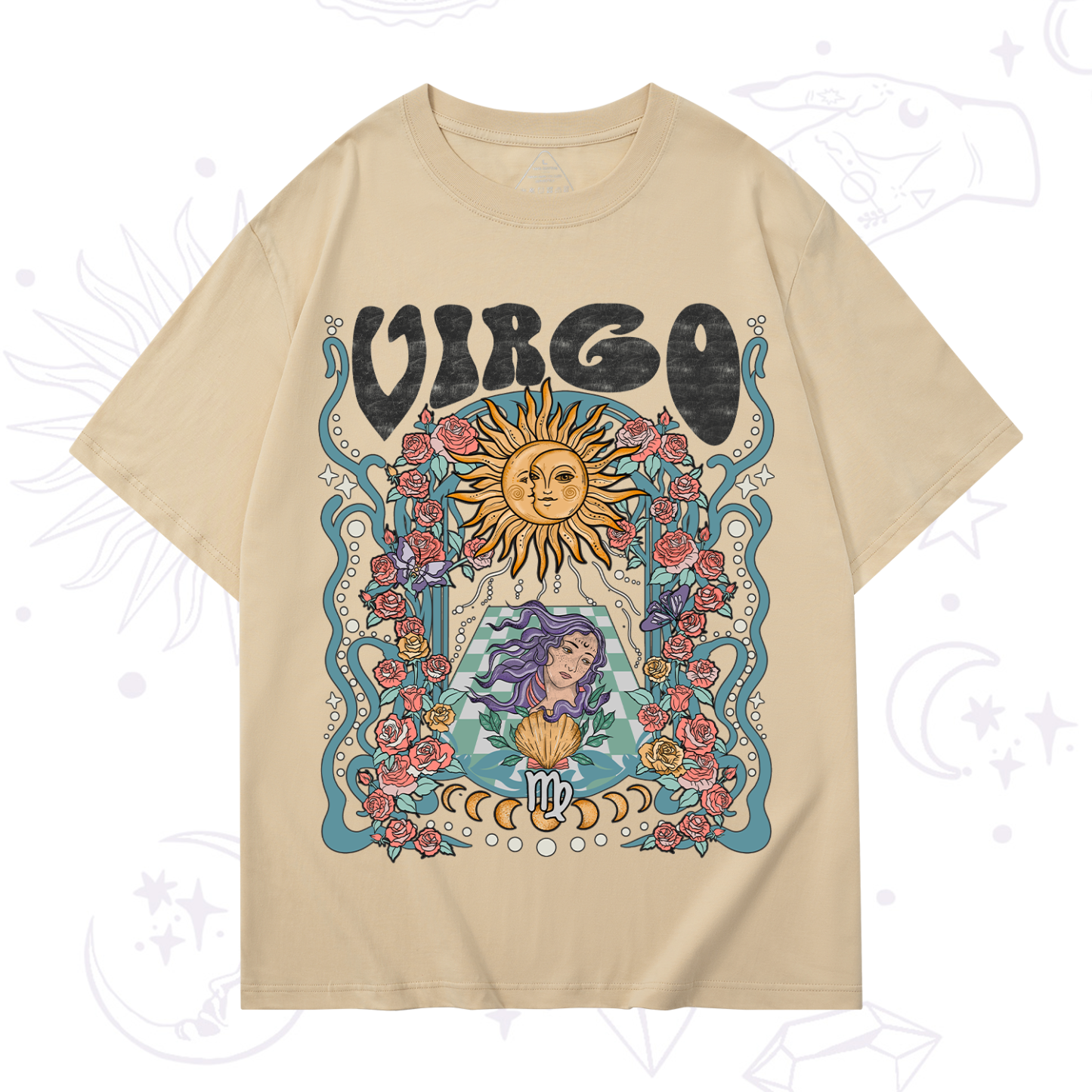 Purplehecate Virgo Spirit Zodiac T-Shirt