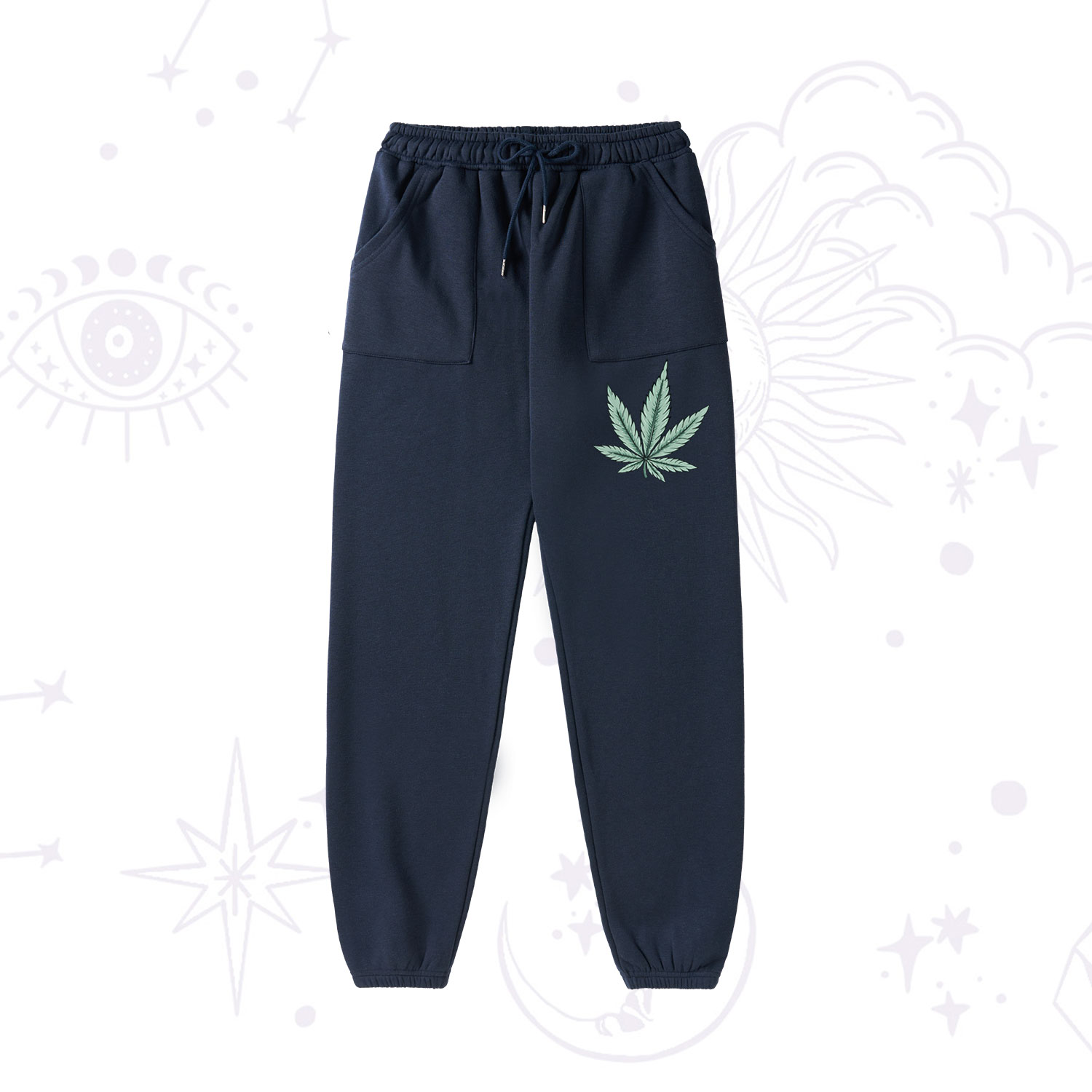 Purplehecate Sarcastic Weed Fleece Hoodie Suit