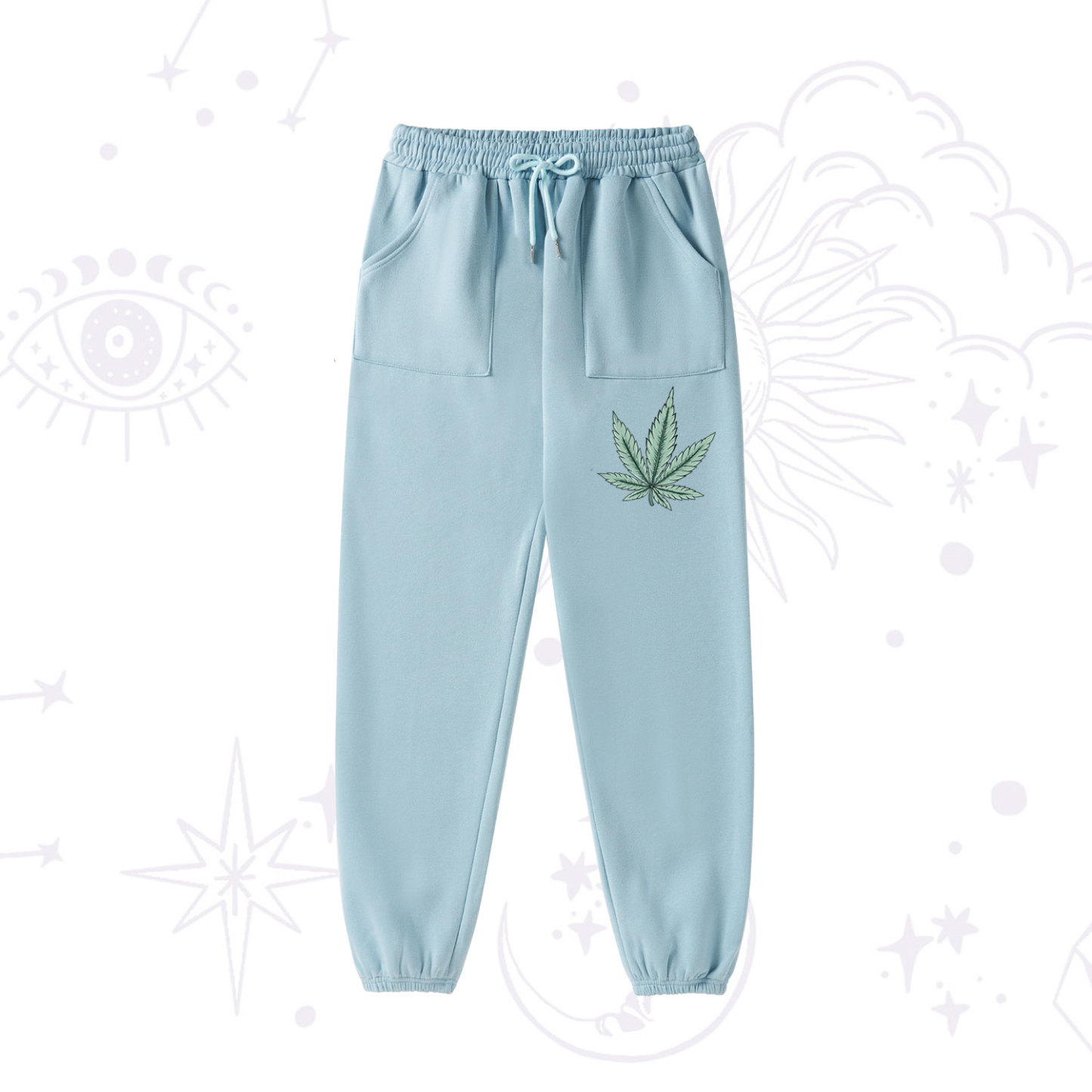 Purplehecate Sarcastic Weed Fleece Hoodie Suit