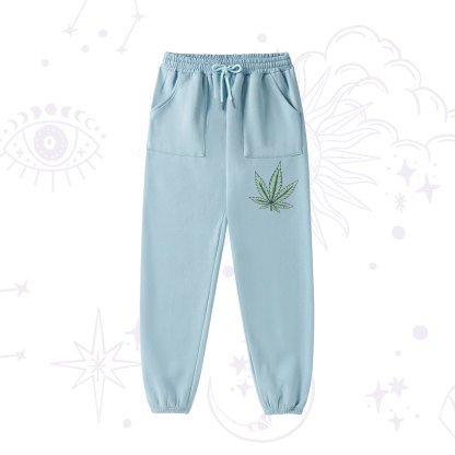 Purplehecate Sarcastic Weed Fleece Hoodie Suit