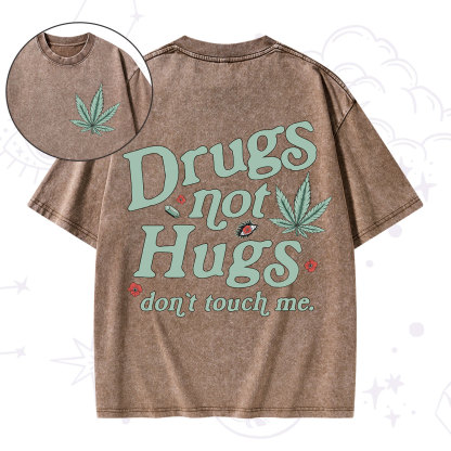 Purplehecate Sarcastic Weed Washed T-Shirt