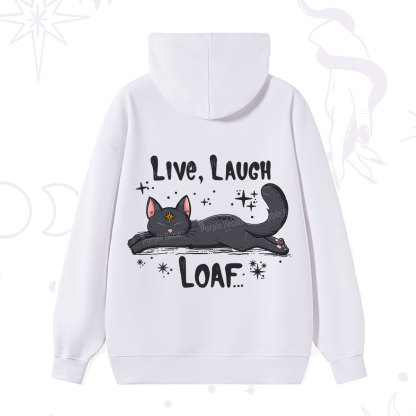 Purplehecate Live Laugh Loaf Hoodie