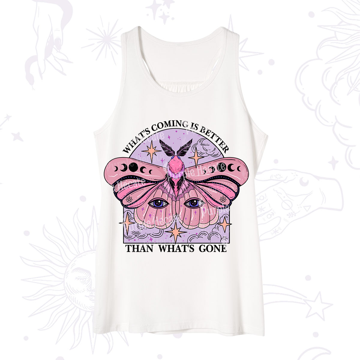 Purplehecate What's Coming Is Better Than What's Gone Tank