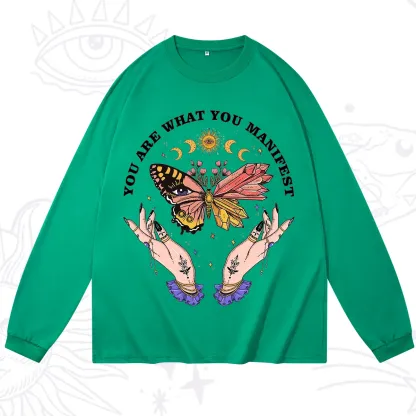 Purplehecate You Are What You Manifest Long Sleeve T-Shirt