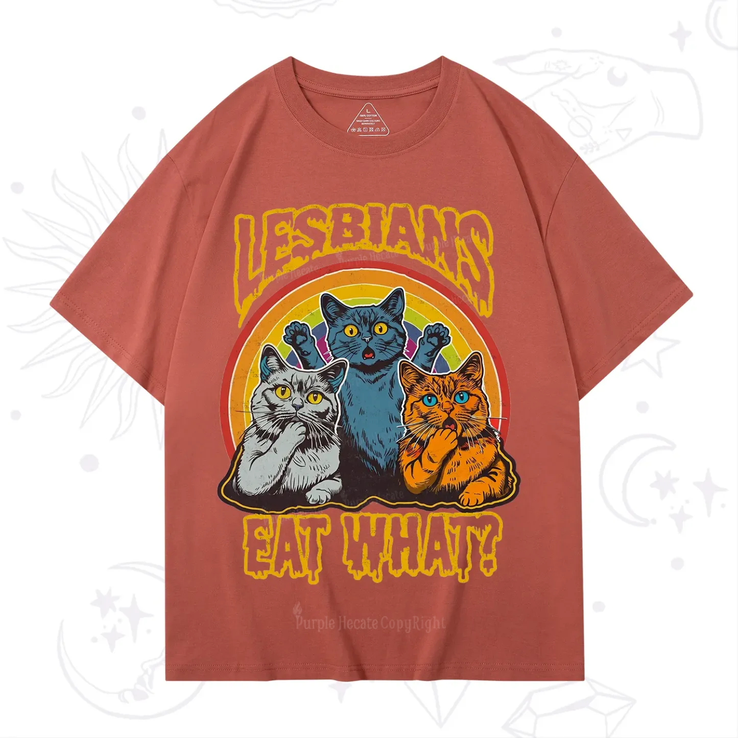 Purplehecate Lesbians eat what T-Shirt